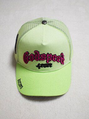 Godspeed Neon Green Mesh Trucker Hat - Unbranded